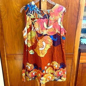 Anthropologie Conditions Apply linen shift dress - NWT - 1x